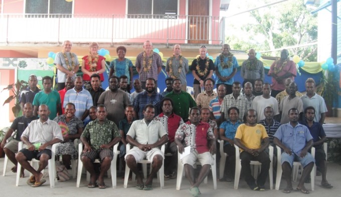 Participants and facilitators group photo