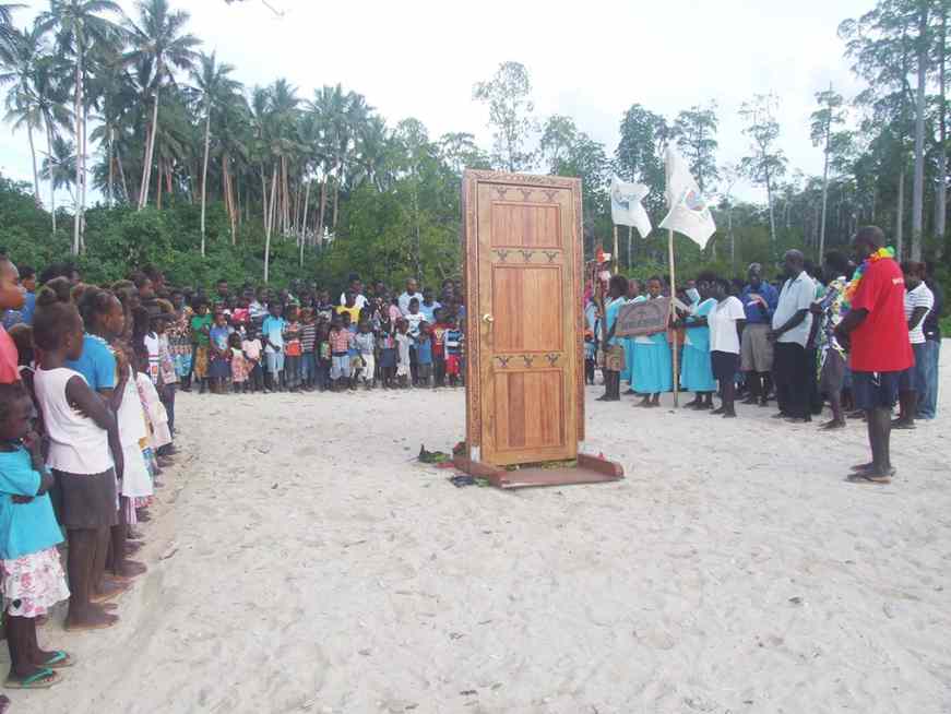 Holy Door Arrived In Peba Zone In Sirovanga