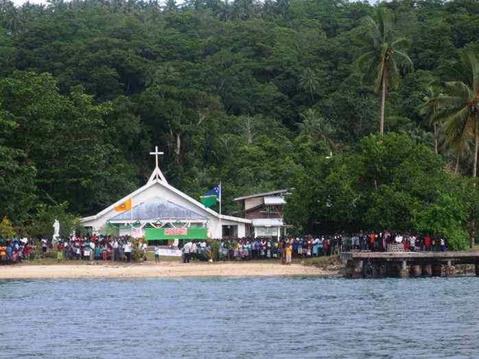 Nila Station Welcome The Holy Door On Their Shore