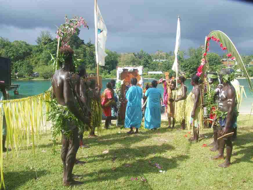 The Holy Door Landed On The Shore Of Moli, Choiseul Province